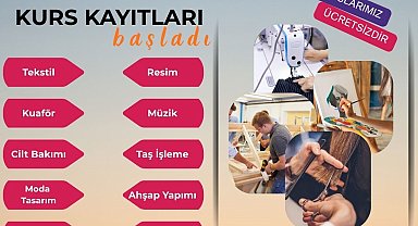 DİSMEK sanat ve meslek kursları kayıtları başladı
