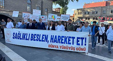 Diyarbakır'da Dünya Yürüyüş Günü etkinliği