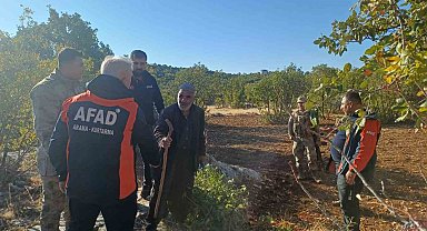 Diyarbakır'da kendisinden haber alınamaya alzaymır hastası yaşlı adam, çalı toplarken bulundu