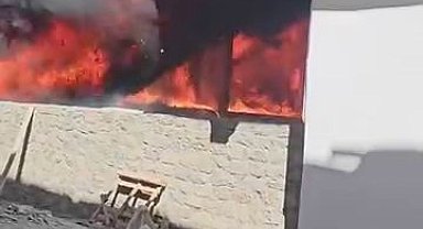 Diyarbakır'da korkutan yangın