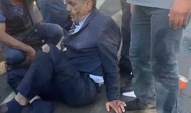 Diyarbakır'da yolun karşısına geçmeye çalışan yayaya minibüs çarptı