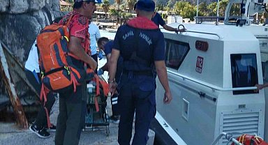 Doğa yürüyüşü sırasında fenalaştı