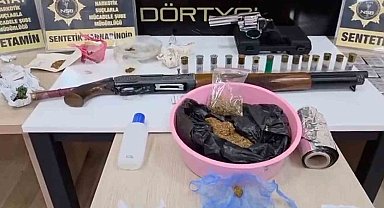 Dörtyol'da uyuşturucu satıcılarına yönelik operasyon; 8 gözaltı