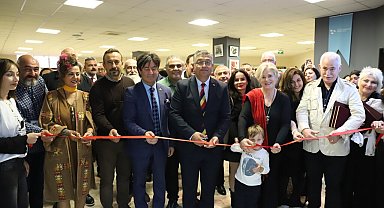 DPÜ'de Ahmet Yakupoğlu anısına uluslararası sanat ve tasarım çalıştayı sergisi