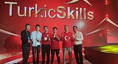 Dron alanında Kazakistan'da altın madalya kazandılar