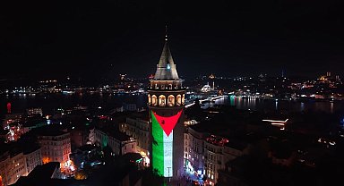 Dron pilotundan Filistin'e destek videosu