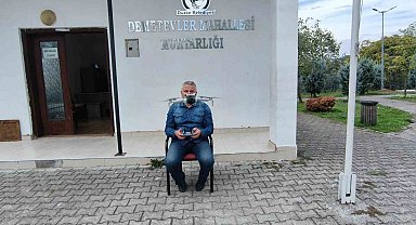 Dronlu Muhtar, mahallesini her sabah havadan kontrol edip eksikleri belirliyor