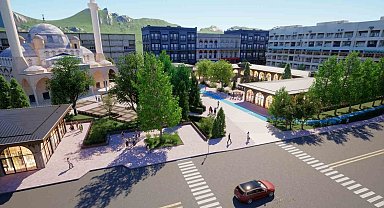 Düzce Cedidiye Kent Meydanı Projesi 2. etap başlıyor