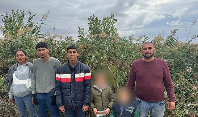 Edirne'de 6 kaçak göçmen yakalandı