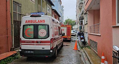 Edirne'de baca yangını korkuttu