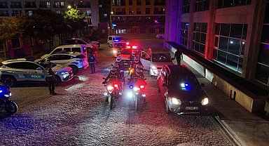Edirne'de polis ve gece bekçilerinden şok asayiş denetimi