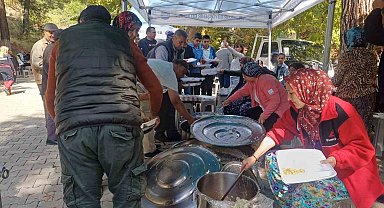 Edremit'in Dereli Mahallesi geleneksel köy hayrı gerçekleştirildi