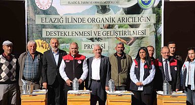 Elazığ'da 'Organik Arıcılığın Desteklenmesi ve Geliştirilmesi' Projesi