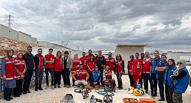 Elazığ'da arama kurtarma eğitimleri sürüyor