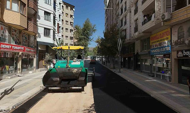 Elazığ'da Balakgazi Caddesi yenilendi
