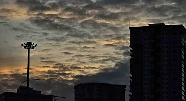 Elazığ'da gün batımı görsel şölen sundu