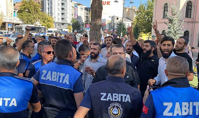 Elazığ'da izinsiz yürüyüş