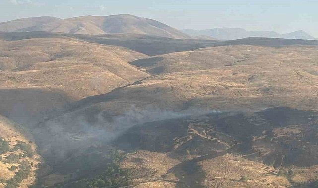 Elazığ'da kırsal alan yangını kontrol altına alındı