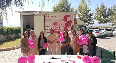 Elazığ'da meme kanseri farkındalık çalışması