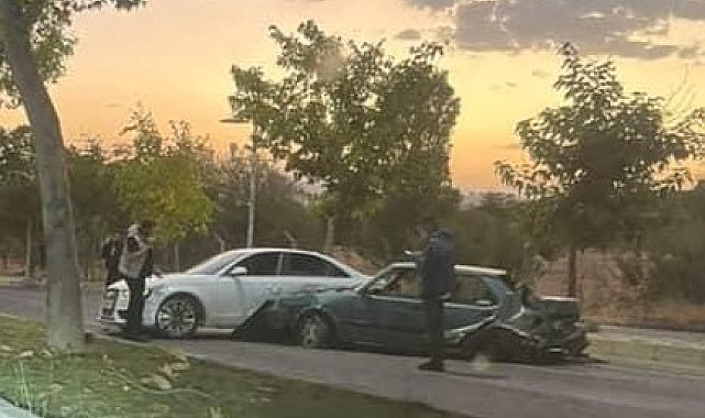 Elazığ'da trafik kazası: 2 yaralı