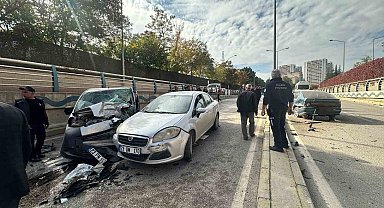 Elazığ'daki zincirleme trafik kazası: 1 ölü, 4 yaralı