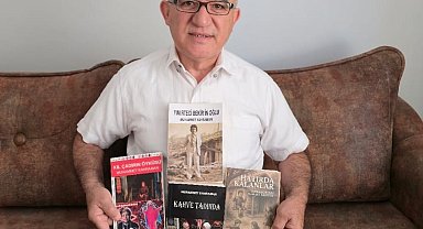 Emekli öğretmen yazdığı kitaplarıyla kent kültürüne hizmet ediyor