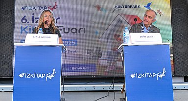 Emin Çapa ve Sema Soykan İZKİTAP'ta okuyucularla buluştu
