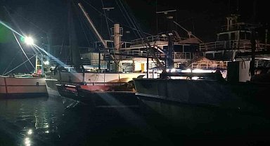 Enez'de trol gemilerine denetim