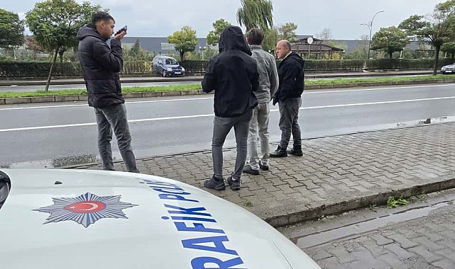 Ereğli'de kaza faciadan dönüldü