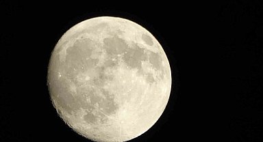 Erek Dağı dolunayda görsel şölen oluşturdu