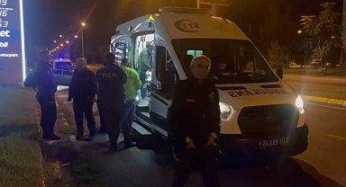 Erzincan'da trafik kazası: 2 yaralı