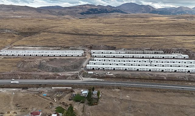 Erzurum Mobilyacılar Sitesi'nin yapımı devam ediyor
