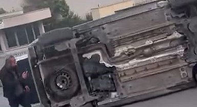 Esenyurt'ta trafik tartışması kaza ile sonuçlandı