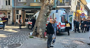 Eşini iş yerinde tüfekle vurarak öldürdü