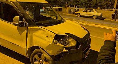 Eski muhtarın öldüğü kaza güvenlik kamerasında