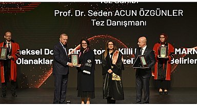 ETÜ'lü akademisyene Cumhurbaşkanı Erdoğan'dan üstün başarı ödülü