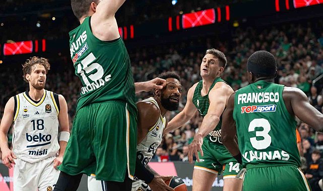 Euroleague: Zalgiris Kaunas: 84 - Fenerbahçe: 81