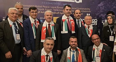 Eyüp Kahveci UCLG-MEWA 2025 Kongresi'nde