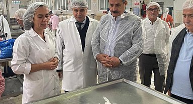 Faruk Çelik'ten Kardelen Kestane Şekeri'ne ziyaret