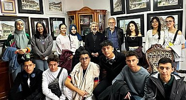 Fen lisesi öğrencileri, Kütahya'nın kültürel mirasını yerinde keşfetti