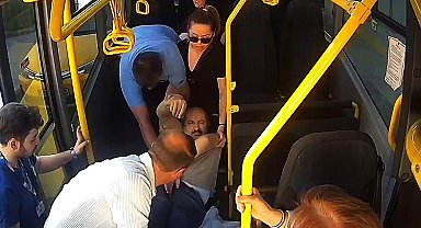 Fenalaşan yolcuyu hastaneye yetiştirdi