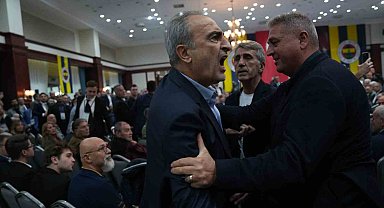 Fenerbahçe Yüksek Divan Kurulu Toplantısı'nda gerginlik