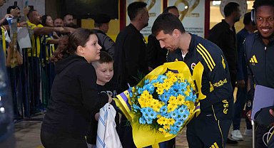 Fenerbahçe'ye Samsun'da coşkulu karşılama