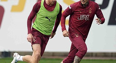 Galatasaray'da Başakşehir mesaisi devam etti