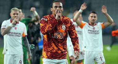 Galatasaray'da maç sonu üçlüsü Leroy Sane'den