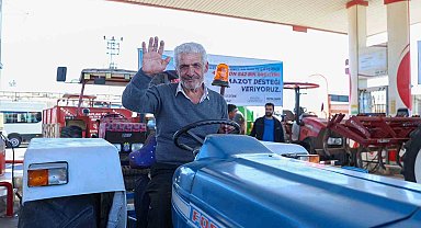 Gaziantep Büyükşehir'den çiftçiye 18 milyon 392 bin 300 litre mazot desteği