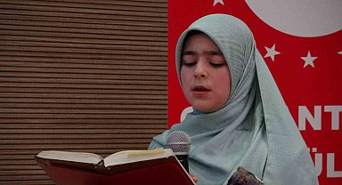 Gaziantep'te Kur'an-ı Kerim'i güzel okuma yarışması yapıldı