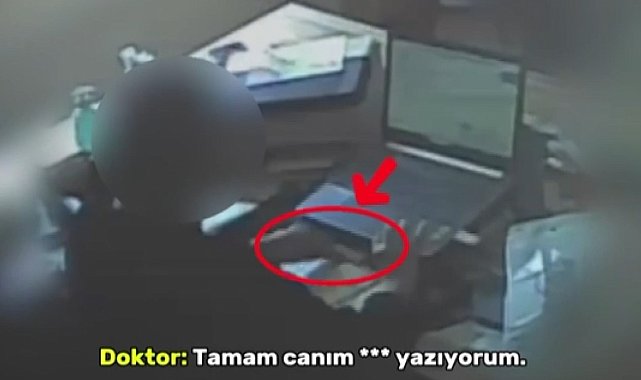 Gaziantep'te şok görüntüler: Doktorun para karşılığı sahte rapor pazarlığı saniye saniye kamerada