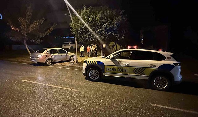 Gazipaşa'da kaza yapan sürücü firar etti