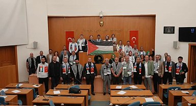 Gazze'yi kardeş şehir ilan edildi